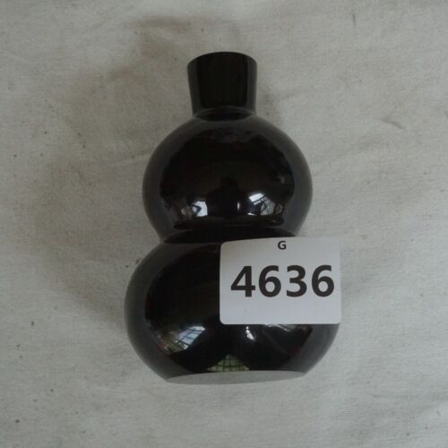 5 Pieces 4.2KG 4.8" Natural Black Obsidian Quartz Crystal Luck Gourd Carving Healing 12cm