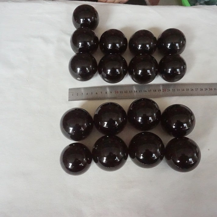 17Pcs 5KG 11LB Natural Obsidian Quartz Crystal Sphere Ball Polished Healing 55-63mm