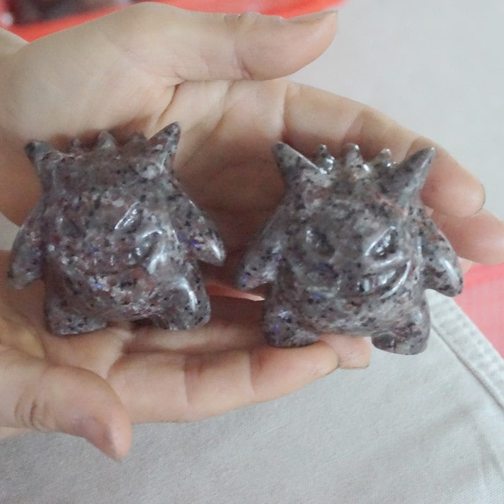 20Pcs 3.4kg 7.4LB Yooperlite Fire Stone Crystal Gengar Flashing Flame Under Ultraviolet Wholesales Lot