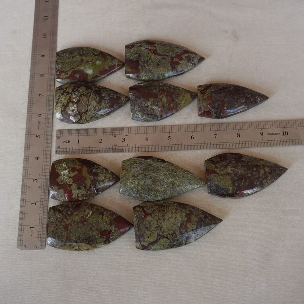 2.4KG 20Pcs 5.2LB Natural Dragon Blood Gem Stone Jasper Crystal Flame Point Healing