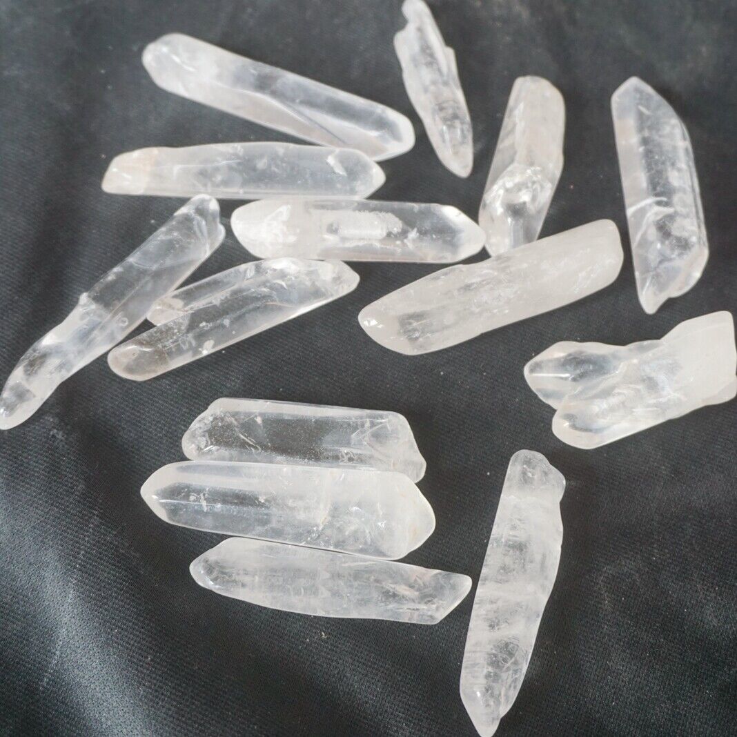 5KG 11LB 250Pcs Natural Clear Quartz Crystal Points Brazil Tumbled Healing Wholesales Lot Feng shui Stones