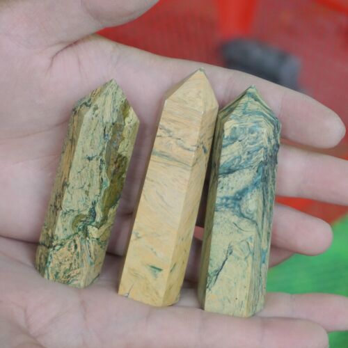 2KG 4.4LB 22Pcs Natural Phoenix Stone Chrysocolla Crystal Point Tower Healing Africa