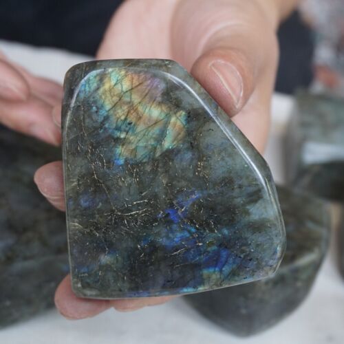 5Kg Natural Rainbow Labradorite Crystal Gem Spectrolite Stone Healing