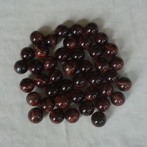 1KG 2.2LB 42Pcs Natural Red Tiger Eye Quartz Crystal Sphere Ball Healing 24-26mm