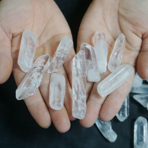 5KG 11LB 400Pcs Natural Clear Quartz Crystal Points Tumbled Healing From Brazil