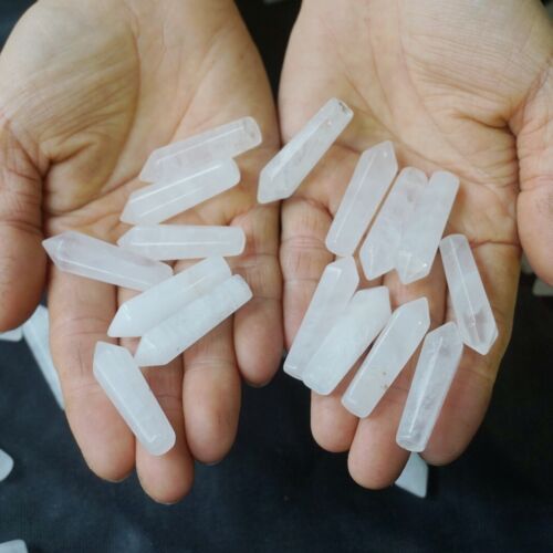 2KG 4.4LB 360Pcs Tiny Natural Clear White Quartz Crystal Point Tower tumbled Healing Wholesale Lots