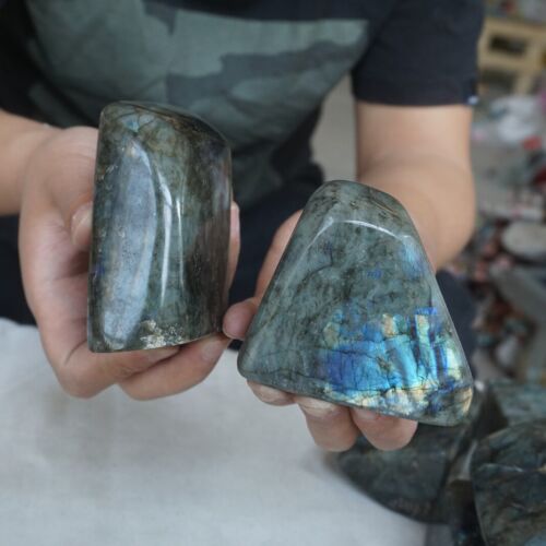 5Kg Natural Rainbow Labradorite Crystal Gem Spectrolite Stone Healing