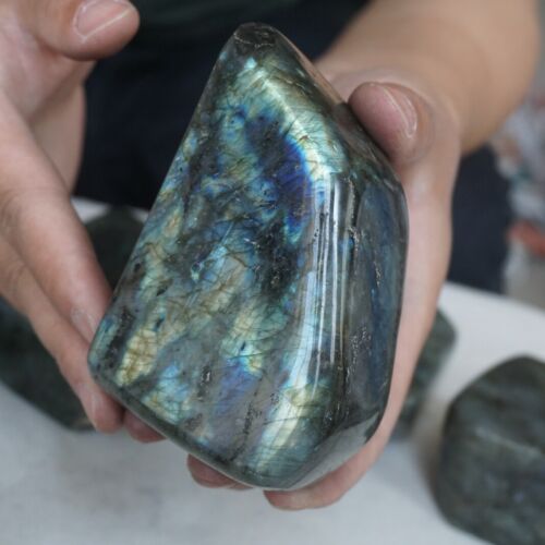 5Kg Natural Rainbow Labradorite Crystal Gem Spectrolite Stone Healing