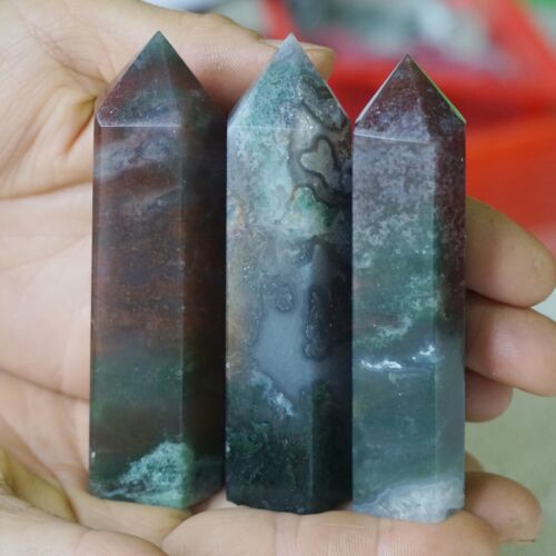 5KG 11LB 55Pcs Natural Ocean Jasper Onyx Quartz Crystal Point Tower Polished Healing