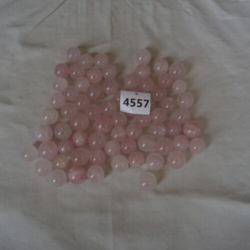 2kg 4.4LB 120Pcs Natural Small Pink Rose Quartz Crystal Sphere Ball Healing 19-23mm