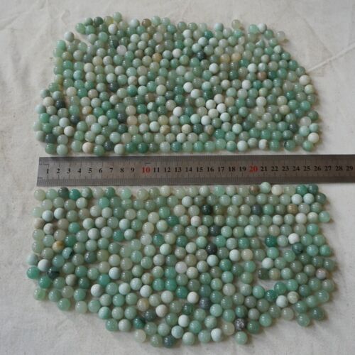 2KG 4.4LB 1270Pcs Tiny Natural Green Aventurine Jade Crystal Sphere Ball Healing 10mm