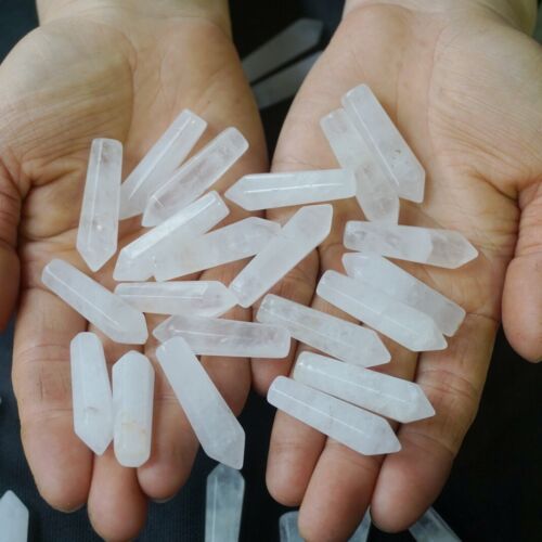 2KG 4.4LB 360Pcs Tiny Natural Clear White Quartz Crystal Point Tower tumbled Healing Wholesale Lots