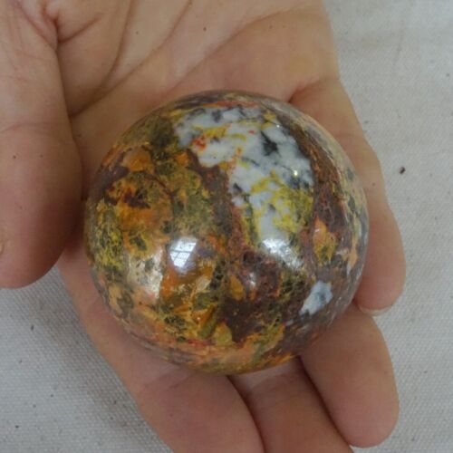 2kg 4.4LB 12Pcs Natural Realgar Ore Stone Crystal Sphere Ball Healing China Wholesale Price