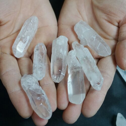 5KG 11LB 400Pcs Natural Clear Quartz Crystal Points Tumbled Healing From Brazil