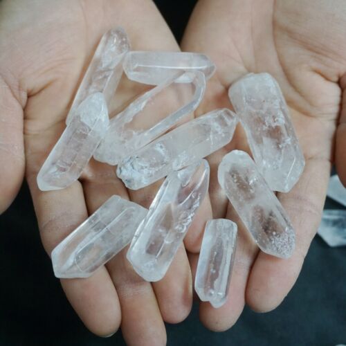 5KG 11LB 400Pcs Natural Clear Quartz Crystal Points Tumbled Healing From Brazil