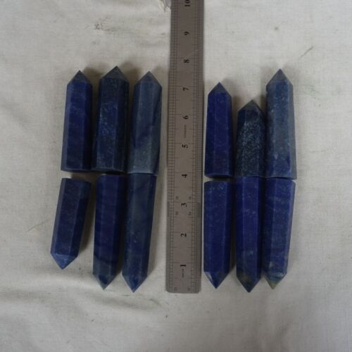 2kg 4.4LB 24Pcs Natural Blue Aventurine Jasper Crystal Point Tower Polished Healing