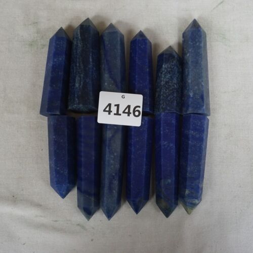 2kg 4.4LB 24Pcs Natural Blue Aventurine Jasper Crystal Point Tower Polished Healing