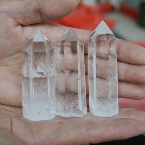 2KG 4.4LB 30Pcs  Natural Clear White Quartz Crystal Point Tower Polished Healing