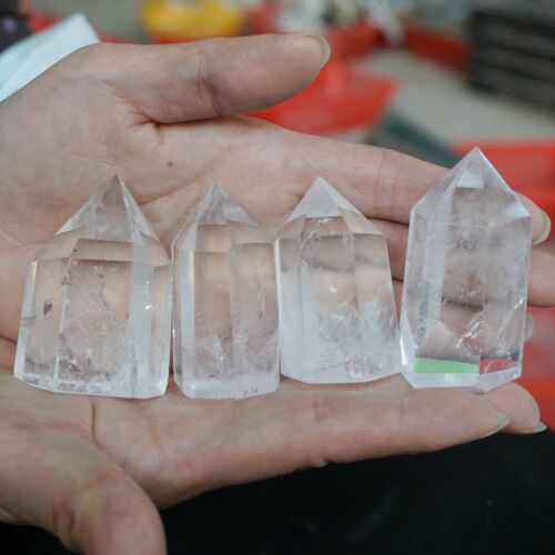 2KG 4.4LB 30Pcs  Natural Clear White Quartz Crystal Point Tower Polished Healing