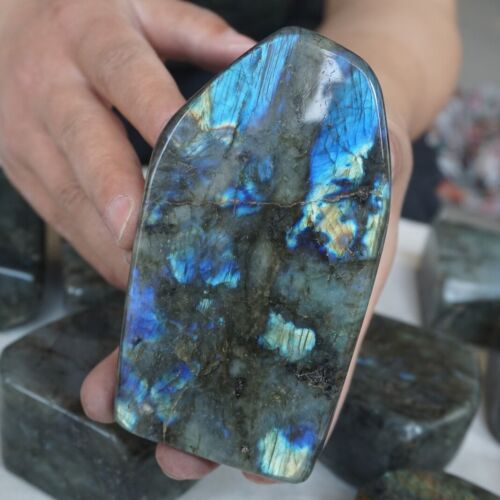 5Kg Natural Rainbow Labradorite Crystal Gem Spectrolite Stone Healing