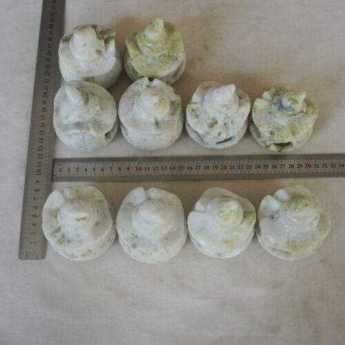 10Pcs 10LB 4.5kg Natural Cauliflower Jasper Crystal Skull Pumpkin Lantern Carved Healing