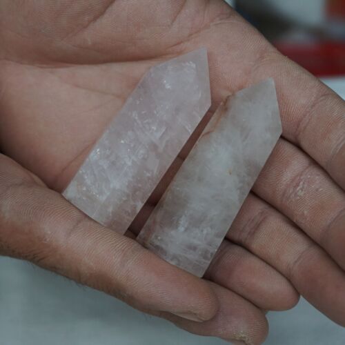 2kg 4.4LB 20-24Pcs Natural Red Hematoid Quartz Crystal Gem Stone Point Tower Healing