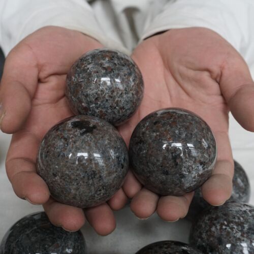 5KG 15Pcs 11LB Yooperlite Fire Stone Crystal Ball Flashing Flame Under Ultraviolet