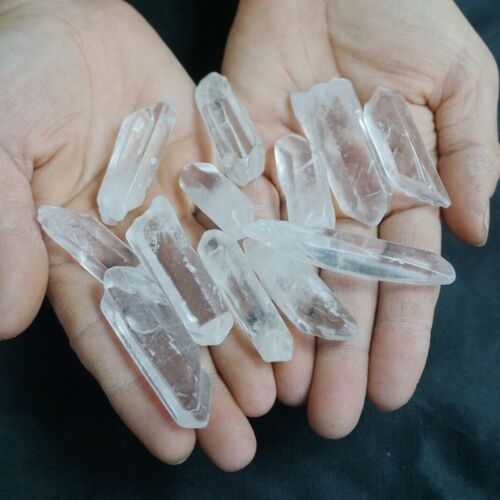 5KG 11LB 400Pcs Natural Clear Quartz Crystal Points Tumbled Healing From Brazil