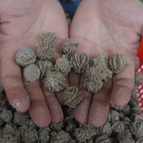 5kg 11LB Natural Desert Rose Crystal Selenite Sand Rose Rock Stone Cluster Sahara Bulk