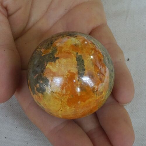 2kg 4.4LB 12Pcs Natural Realgar Ore Stone Crystal Sphere Ball Healing China Wholesale Price