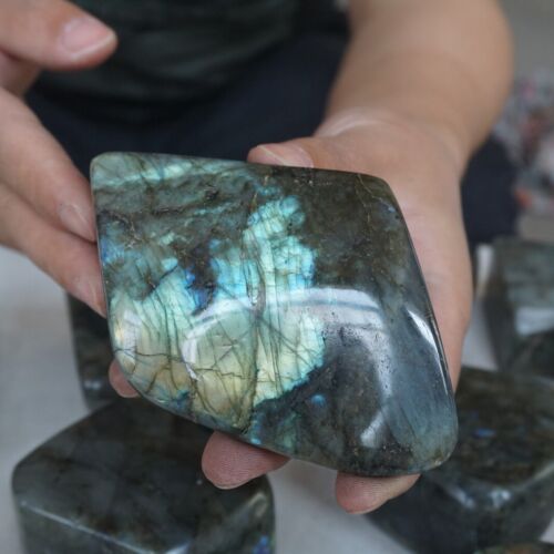 5Kg Natural Rainbow Labradorite Crystal Gem Spectrolite Stone Healing