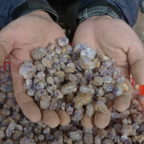 5KG 11LB Natural Raw Purple Amethyst Quartz Crystal Points Original Brazil Wholesales Lot