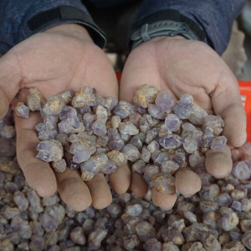 5KG 11LB Natural Raw Purple Amethyst Quartz Crystal Points Original Brazil Wholesales Lot