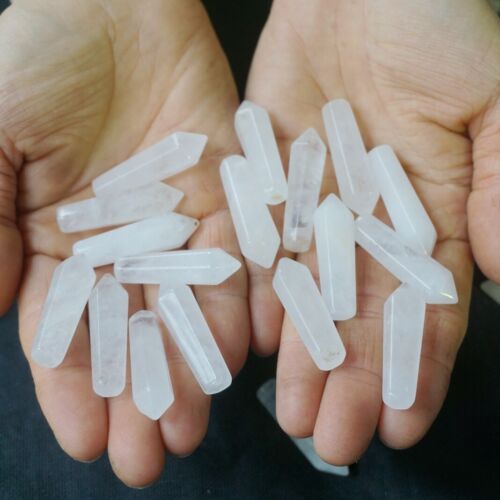 2KG 4.4LB 360Pcs Tiny Natural Clear White Quartz Crystal Point Tower tumbled Healing Wholesale Lots