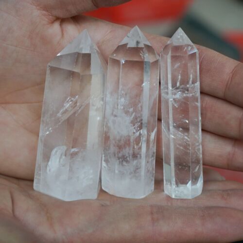 2KG 4.4LB 30Pcs  Natural Clear White Quartz Crystal Point Tower Polished Healing