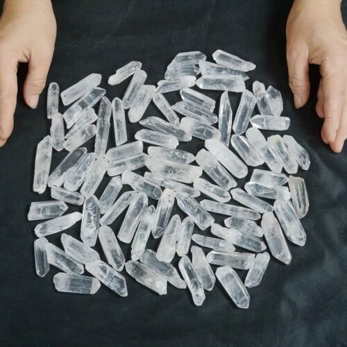 5KG 11LB 400Pcs Natural Clear Quartz Crystal Points Tumbled Healing From Brazil