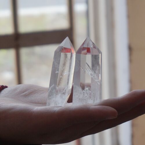 2KG 4.4LB 30Pcs  Natural Clear White Quartz Crystal Point Tower Polished Healing