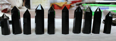 11LB 5kg Natural Obsidian Crystal Points Tower Obelisk Healing Wholesales Price