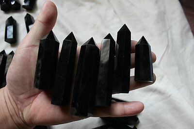 11LB 5kg Natural Obsidian Crystal Points Tower Obelisk Healing Wholesales Price