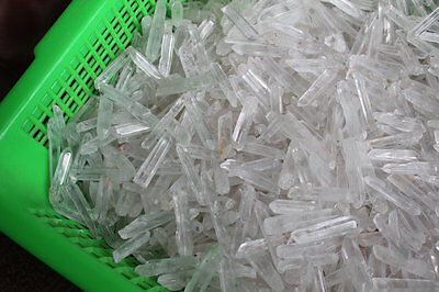 5KG 11LB Small Clear Quartz Crystal Points Polished From Raw Natural Crystal Stones Healing