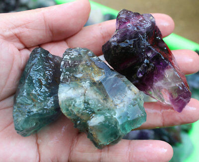 5KG Raw Natural Colourful Fluorite Quartz Crystal Gem Stone Rough Rock Display,Wholesale Lot