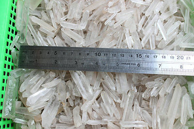 5KG 11LB Raw Natural White Clear Quartz Crystal Points Original, Wholesales Price