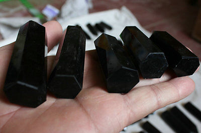 11LB 5kg Natural Obsidian Crystal Points Tower Obelisk Healing Wholesales Price