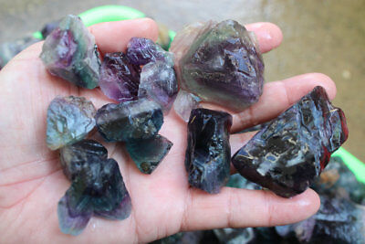 5KG Raw Natural Colourful Fluorite Quartz Crystal Gem Stone Rough Rock Display,Wholesale Lot