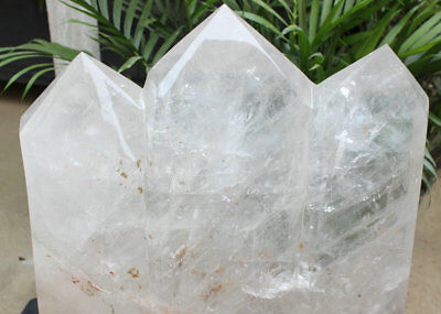 70kg 154.2LB Huge Natural Clear Quartz Crystal Points Tower Polished Healing