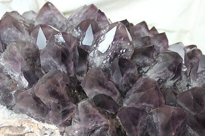 134LB 61kg Huge Raw Natural Amethyst Quartz Crystal Cluster Points Rock Specimen