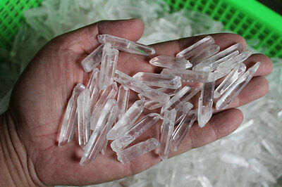 5KG 11LB Small Clear Quartz Crystal Points Polished From Raw Natural Crystal Stones Healing