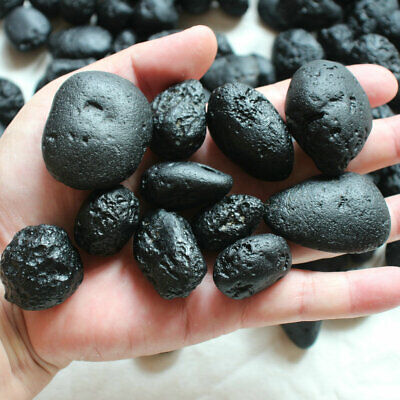 1Kg 2.2LB Rare Meteorite Black Tektite Specimen Wholesale Price from China