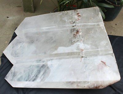 70kg 154.2LB Huge Natural Clear Quartz Crystal Points Tower Polished Healing