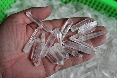 5KG 11LB Small Clear Quartz Crystal Points Polished From Raw Natural Crystal Stones Healing